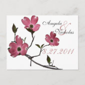 Kaart Dogwood/Wedding Response (Voorkant)