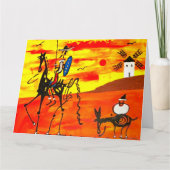 Kaart Don Quichot 8.5'' x 11'' (Voorkant)