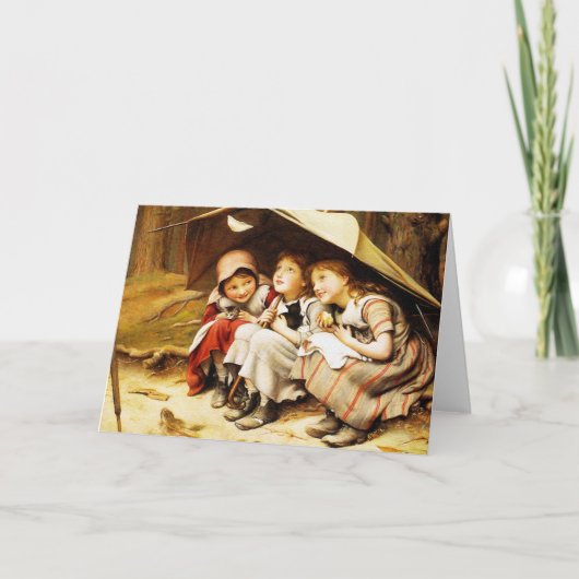 Kaart: Drie Kleine Kittens Kaart (Voorkant)