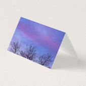 Kaart drie Topjes bomen (Voorkant)