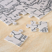 KAART: DUITSLAND EN OOSTENRIJK LEGPUZZEL (Zijkant)