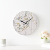 KAART: EAST INDIES, 1670 GROTE KLOK (Huis)