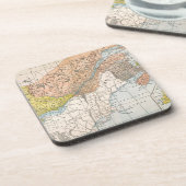 KAART: EASTERN CANADA DRANKJES ONDERZETTER (Linkerzijde)