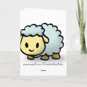 Kaart-een oor lenen kaart (Achterkant)