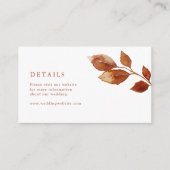 Kaart Eenvoudige Herfst behuizing (Voorkant)