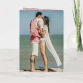 Kaart Eenvoudige scriptkalligrafie nieuwjaarsfoto (Achterkant)