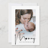 Kaart eerste Moederdag feestdag (Voorkant)