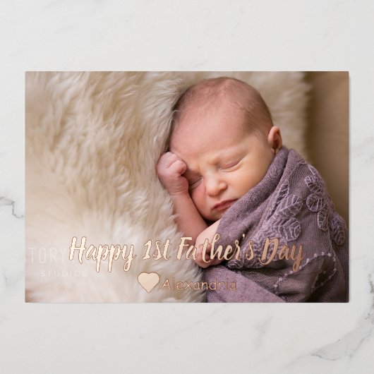 Kaart eerste Vaderdag (Voorkant)