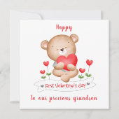 kaart eerste Valentijnsdag Valentijnsdag (Voorkant)