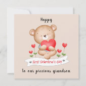 kaart eerste Valentijnsdag Valentijnsdag (Voorkant)