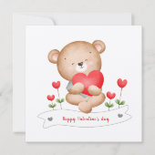 kaart eerste Valentijnsdag Valentijnsdag (Voorkant)