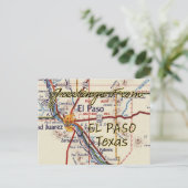  kaart El Paso TX (Staand voorkant)