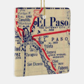 Kaart El Paso TX 1948 Keramisch Ornament (Rechts)
