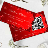 Kaart Elegant  Red Website Enclosure