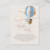 Kaart Elephant Balloon Baby Boeken Enclosure (Voorkant)