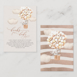 Kaart Elephant Balloon Baby Boeken Enclosure