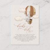 Kaart Elephant Balloon Baby Boeken Enclosure (Voorkant)