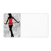 Kaart en Dans Etiket (Voorkant)