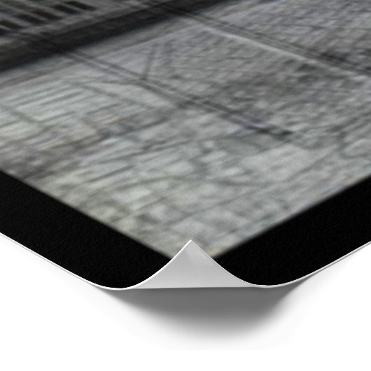  kaart en foto van New York Poster (Hoek)