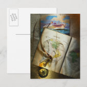 Kaart en kompas (Voorkant / Achterkant)