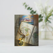 Kaart en kompas (Staand voorkant)