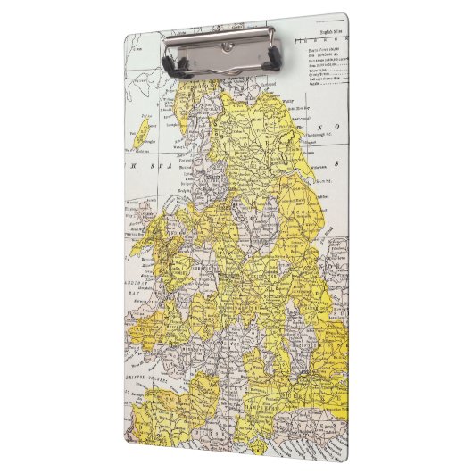 KAART: ENGLAND EN WALES KLEMBORD (Links)