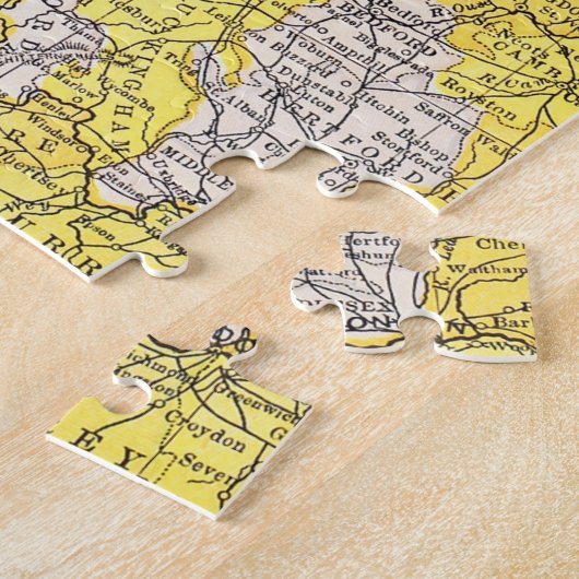 KAART: ENGLAND EN WALES LEGPUZZEL (Zijkant)