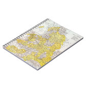 KAART: ENGLAND EN WALES NOTITIEBOEK (Linkerzijde)