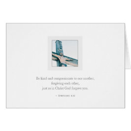 Kaart Ephesians 4:32 Verse Jesus Elegant Editable