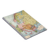 KAART: EUROPA, 1885 NOTITIEBOEK (Rechterzijde)