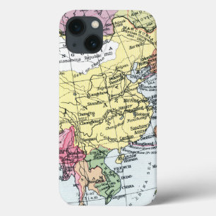 KAART: EUROPA IN AZIË iPhone 13 HOESJE