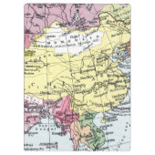 KAART: EUROPA IN AZIË KLEMBORD (Achterkant)