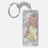 KAART: EUROPA IN AZIË SLEUTELHANGER (Voorkant Links)