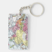 KAART: EUROPA IN AZIË SLEUTELHANGER (achterkant)