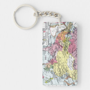 KAART: EUROPA IN AZIË SLEUTELHANGER