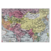 KAART: EUROPA IN AZIË SNIJPLANK (Voorkant)