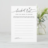 Kaart EVERLEIGH Bucket List Vrijgezellenfeest (Staand voorkant)