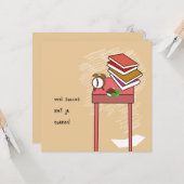 kaart examen (Voorkant / Achterkant in situ)