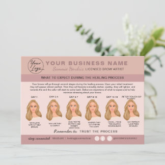 Kaart Eyebrow Microblading Aftercare Instructions