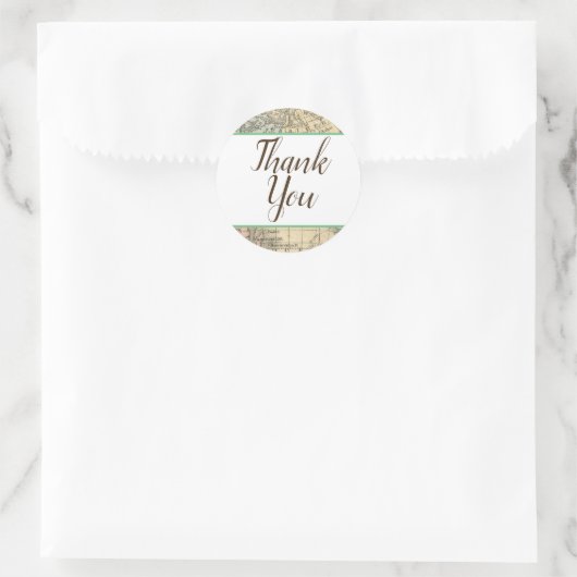  kaart Favor Stickers (Tas)