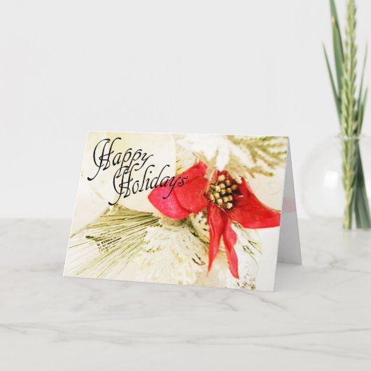 Kaart, Feestdagen Kaart (Voorkant)