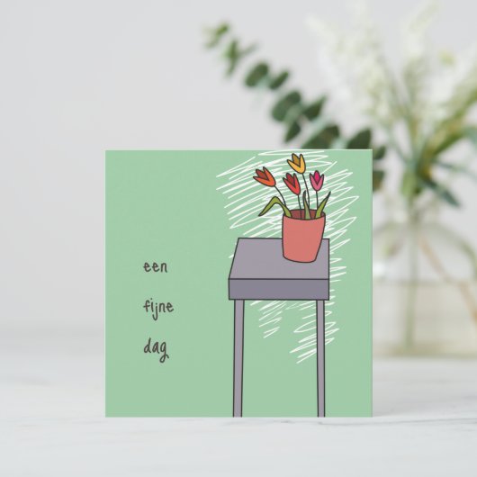 kaart felicitatie (Staand voorkant)