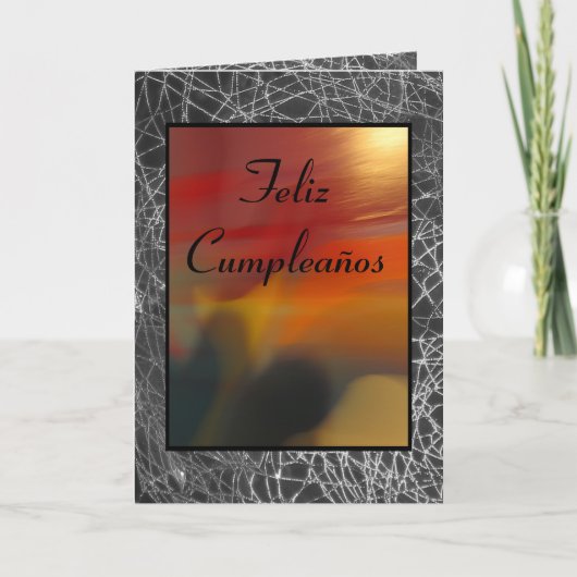 Kaart - Feliz Cumpleaños (Voorkant)
