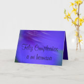 Kaart - Feliz Cumpleaños een mi hermana (Gele Bloem)