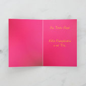 Kaart - Feliz Cumpleaños een mi Tía - een Las (Binnen)