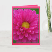 Kaart - Feliz Cumpleaños een mi Tía - La Dalia (Voorkant)