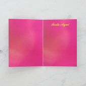 Kaart - Feliz Cumpleaños - Rosa (Binnen)