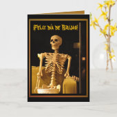 Kaart - ¡ Feliz día DE Brujas! (Gele Bloem)