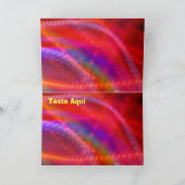 Kaart - Feliz Veelkleurige Cumpleaños - (Binnen)