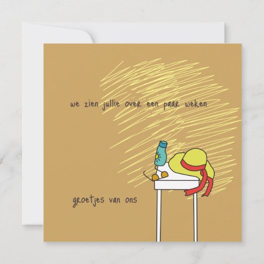 kaart fijne vakantie (Achterkant)